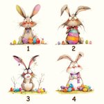 Personalisierte schrulligen Osterhase Keksdose Aufbewahrungsbox mit Namen Geburtstag Ostern Party Geschenk für Kinder