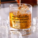 Cumpleaños Personalizado Timeless 10oz Old Fashioned Rocks Whiskey Glass con Nombre Año Edad Barware Regalo de cumpleaños para los amantes del licor