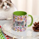 Taza de Cerámica Personalizada Floral Eras Era Raro Yo Estaba Allí 11 oz 15 oz con la Ciudad y la Fecha Aniversario Recuerdo Regalo para Aficionados Amantes de la Música