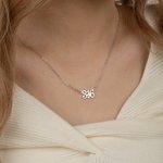 Personligt bibelvers kapitel halsband enkla smycken med kort kyrka bön dop påsk födelsedagspresent för kristna kvinnor