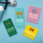Personalised Patient Skilled Bow Stethoscope Hollow Name Badge Tag Medical Birthday Appreciation Gift for Doctor Nurse Medical Staff