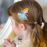 Personalised Cute Handmade Ballerina Doll Alligator Clip Hair Accessory Birthday Gift for Ballerina Girl