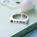 Bague code Spotify personnalisée