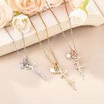 Personalized Grad Cap Nameplate Necklace Dainty Jewelry Graduation Birthday Gift for Graduates