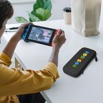 Étui protecteur de console de jeu rétro personnalisé au nom d'arc-en-ciel compatible avec les accessoires de jeu Switch Cadeau d'anniversaire pour les amateurs de jeux.