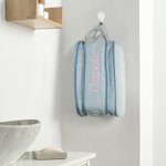 Gepersonaliseerde leren make-uptas met meerdere compartimenten, geborduurde naam en dubbele ritssluiting, reisbenodigdheden, verjaardagsgeschenk voor vrouwen en meisjes