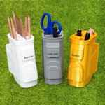 Personalisierte 3D-Druck Golf Tasche Pen Holder Desk Organizer mit Text Bürozubehör Dekoration Geburtstag Geschenk für Golfliebhaber