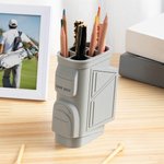 Personalisierte 3D-Druck Golf Tasche Pen Holder Desk Organizer mit Text Bürozubehör Dekoration Geburtstag Geschenk für Golfliebhaber