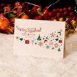 Merry Christmas Happy New Year Card