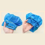Personalized Cartoon Character Mini Boss Birth Flower Adjustable Apron Chef Hat Set with Pocket Cooking Baking Accessories Birthday Gift for Kids