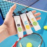 Personalized Tennis Baseball Pickleball Court Fence Bag Hook with Embroidery Initial Name Sports Accessory Game Day Gift for Sports Lover
