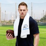 Personalized Embroidery Football Helmet Super Absorbent 100% Cotton Towel with Name and Number Birthday Team Gift for Football Players Lovers