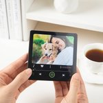 Personalized 1-9 Photos DIY Music Box Refrigerator Magnet with Built-In Music Player Home Decor Birthday Anniversary Gift for Family Friends Couple