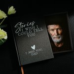 Cahier de deuil A5 avec nom et 200 pages lignées Cadeau de condoléances pour la perte d'un parent, d'un conjoint ou d'une conjointe