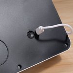 Personalisierter LED Fotorahmen | Spiegel | im Musik-Player Design | mit Namen und Text | Geschenk für Paare Familie und Freunde