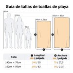 Toalla de playa personalizada de gran tamaño con nombre y número esencial para la playa regalo de cumpleaños para los amantes del deporte