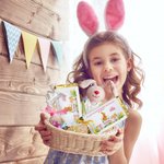 Personnalisé - Oeuf de lapin de Pâques - Emballage de tablette de chocolat avec nom - Décoration de Pâques - Favoris de fête - Cadeau pour la famille