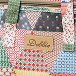 Personalized Old School Patchwork Insulated Lunch Bag with Engraved Name Portable Back to School Work Picnic Accessories Gift for Teachers Students
