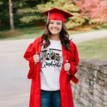 Personalized Proud Moment Photo Title 100% Cotton Adult Kid T-shirt with Name Graduation Celebration Gift for 2025 Graduates Family