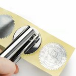 Spersonalizowany stempel do wytłaczania zwierząt leśnych Królik Lew Łapa Ręczny stempel do wytłaczania z imieniem Prezent dla dzieci Rodzina Przyjaciele