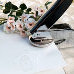 Spersonalizowany stempel do wytłaczania zwierząt leśnych Królik Lew Łapa Ręczny stempel do wytłaczania z imieniem Prezent dla dzieci Rodzina Przyjaciele