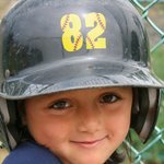 Gepersonaliseerde Baseball Softball Letter Waterdichte Helm Vinylsticker met Naam Nummer Verjaardag Sporten Gift voor kinderen Baseball Softball liefhebbers