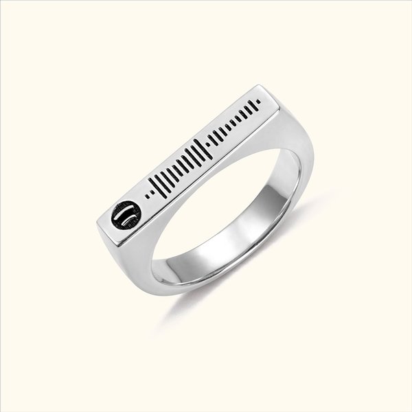 Ring med Spotify-kod
