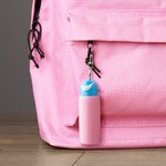 Personalised 3D Printed Mini Tumbler Initial Keychain Chapstick Holder with Removable Lid Birthday Backpack Accessories Gift for Women Students