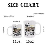 Personalizado Cinco Estrellas 2025 Graduado Foto Collage 11 oz 15 oz Taza de café de cerámica con nombre de Graduación Keepsake Fiesta de Regalo para Graduados