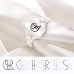 Personalised Unique Minimalist Monogram Name Logo Ring Dainty Jewellery Birthday Mother's Day Wedding Bridesmaid Shower Gift for Her
