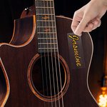Personalized Name Guitar Bass Headstock Decal Birthday Gift for Guitar Players Lovers