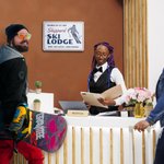 Panneau personnalisé en métal pour chalet de ski avec emplacement et nom Art mural Décor de ski Sports d'hiver Cadeau d'anniversaire pour propriétaire de chalet de ski Passionnés de ski