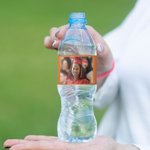 Personalized Waterproof Grad Cap Class of 2026 Photo Design Water Bottle Labels Set of 10 with Name and Date Graduation Party Decor Gift for Graduates