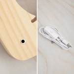 Barca a vela personalizzata Luce notturna a LED in legno con nome inciso Decorazione per la casa e la festa Regalo nautico creativo per gli amici amanti dell'oceano