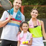 Personalised Multicolour Embroidered Tennis Racket Towel with Name Sports Accessory Team Birthday Gift for Tennis Player Coach