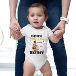 Personnalisé Our First Mother's Day Together 100% Cotton Baby Bodysuit T-shirt Matching Outfit with Photo and Names Cadeau de Fête des Mères pour Nouvelle Maman Bébé