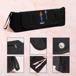 Personalized Prom Queen Birth Flower Portable Heating Rod Storage Bag with Name Birthday Travel Accessories Gift for Women