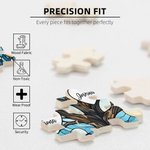 Puzzle in legno con albero genealogico personalizzato con 2-20 nomi a forma di cuore, decorazione per la casa, compleanno, festa della mamma e della nonna.
