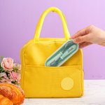 Personalised Macaron Colour Food-Grade Stainless Steel Name Spoon Fork  2 Pcs Cutlery Set with Case Birthday Back to School Gift for Toddler Kid