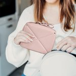 Personalisierte Multi-Fach tragbare Leder Reisen Kabel Organizer Pouch mit Namen elektronisches Zubehör Geburtstag Geschenk für Frauen Reisen Liebhaber