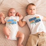 Personalisierte Cousin Crew Streifen 100% Baumwolle Kinder T-Shirt Baby Bodysuit mit Namen Familie Versammlung Party Geburtstag Geschenk für Jungen Mädchen
