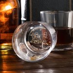 Personalized Never Too Far to State Maps 10 oz Whiskey Glass with Name Long Distance Housewarming Gift for Wine Lovers Friend Family