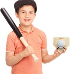 Porta trofeo personalizzato in legno con testo inciso per casa di baseball regalo significativo per allenatori e atleti