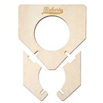 Porta trofeo personalizzato in legno con testo inciso per casa di baseball regalo significativo per allenatori e atleti