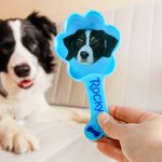 Personalized Multicolor Paw Shaped Dog Photo Food Scoop with Name Pet Supplies New Dog Pet Party Gift for Dog Owner