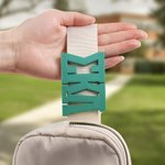 Ceinture et sac à main personnalisés avec lettres grecques imprimées en 3D Ceinture et sac à main avec breloque Bid Day Sisterhood Cadeau d'anniversaire pour les sœurs et les amis