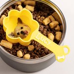 Personalized Multicolor Paw Shaped Dog Photo Food Scoop with Name Pet Supplies New Dog Pet Party Gift for Dog Owner