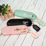 Personalised EpiPen Insulin Medical Case with Allergy Keychain Tag and Text Back to School Christmas Gift for Allergy Sufferers