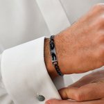 Personalized Adjustable Human Eyes Photo Bracelet Birthday Valentine's Day Anniversary Gift for Women Men