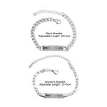 Personalized Adjustable Human Eyes Photo Bracelet Birthday Valentine's Day Anniversary Gift for Women Men